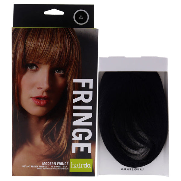 Hairdo Modern Fringe Clip In Bang - R1 Black by Hairdo for Women - 1 Pc Hair Extension