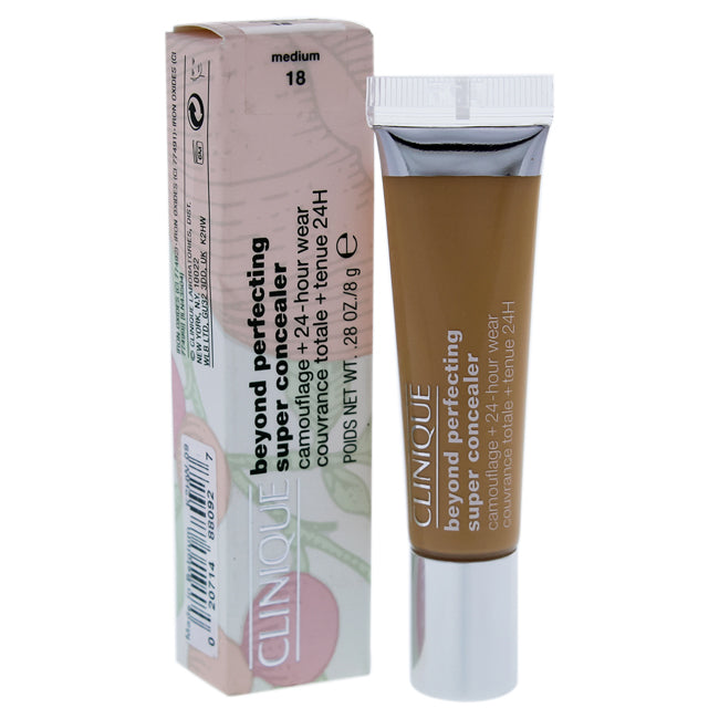 Clinique Beyond Perfecting Super Concealer - 18 Medium by Clinique for Women - 0.28 oz Concealer