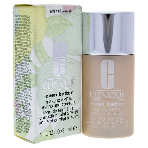 Clinique Even Better Makeup SPF 15 - WN 13 Amber by Clinique for Women - 1 oz Foundation