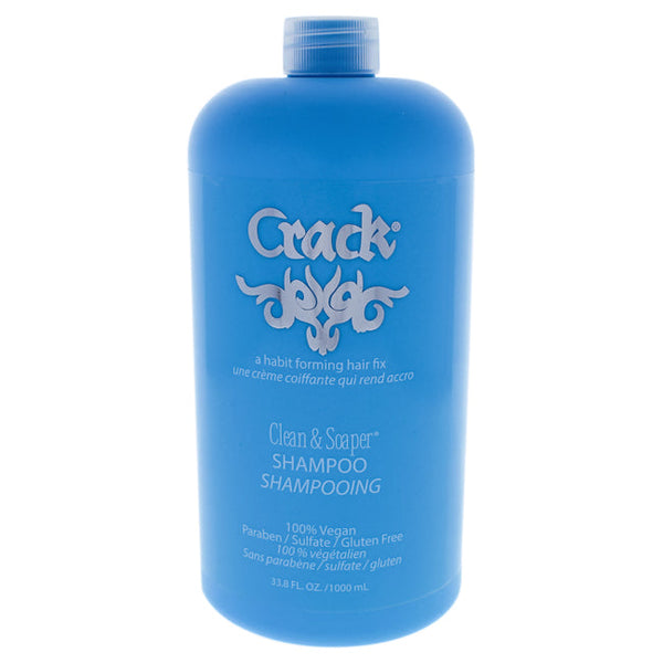 Crack Clean and Soaper Shampoo by Crack for Women - 33.8 oz Shampoo