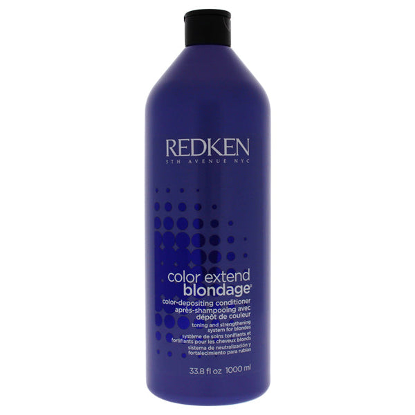 Redken Color Extend Blondage Color Depositing Conditioner by Redken for Unisex - 33.8 oz Conditioner