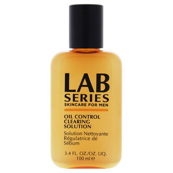 Lab Series Oil Control Clearing Solution by Lab Series for Men - 3.4 oz Cleanser