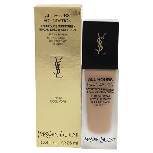 Yves Saint Laurent All Hours Foundation SPF 20 - BR20 Cool Ivory by Yves Saint Laurent for Women - 0.84 oz Foundation