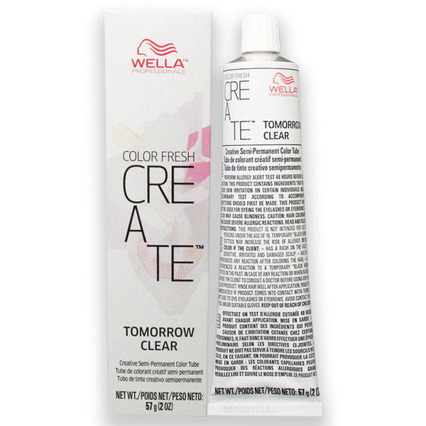 Wella Color Fresh Create Semi-Permanent Color - Tomorrow Clear by Wella for Unisex - 2 oz Hair Color