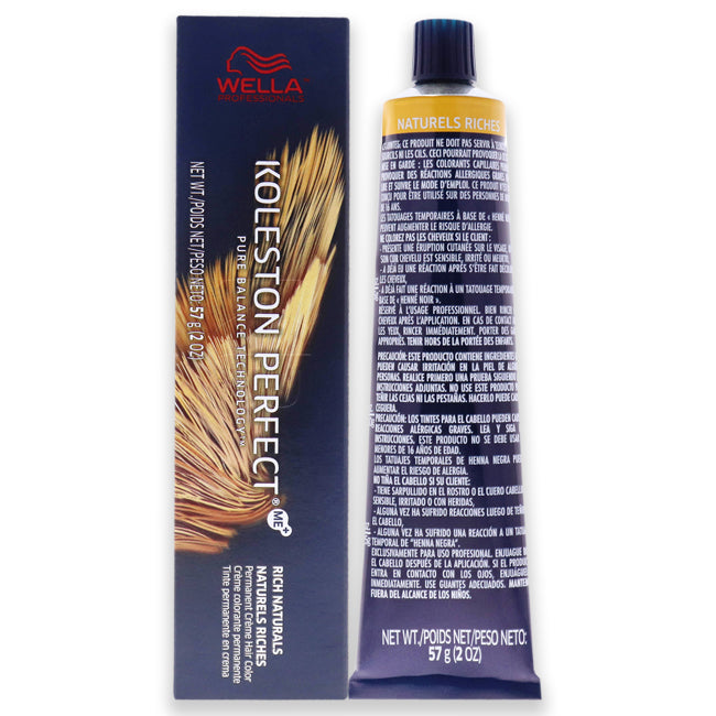 Wella Koleston Perfect Permanent Creme Hair Color - 5 3 Light Brown-Go ...
