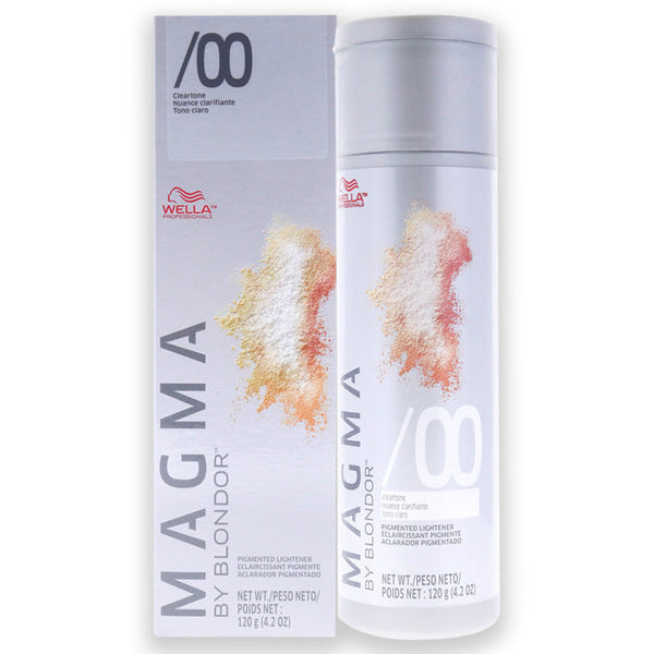 Wella Magma by Blondor Pigmented Lightener - 00 Cleartone by Wella for Unisex - 4.2 oz Lightener