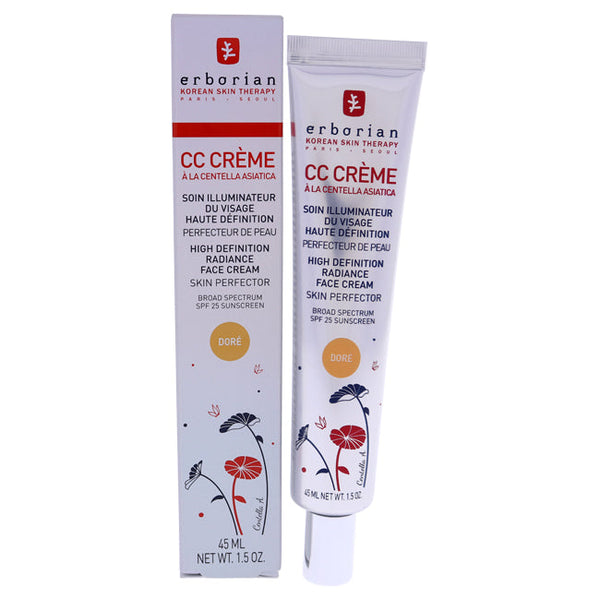 Erborian Cc Cream High Definition Radiance Face Cream SPF 25 - Dore by Erborian for Women - 1.5 oz Makeup