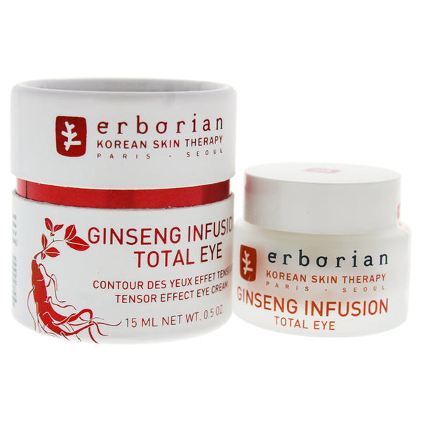 Erborian Ginseng Infusion Total Eye Cream by Erborian for Women - 0.5 oz Cream
