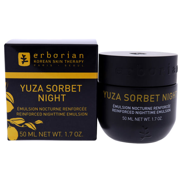 Erborian Yuza Sorbet Night Emulsion by Erborian for Women - 1.7 oz Emulsion