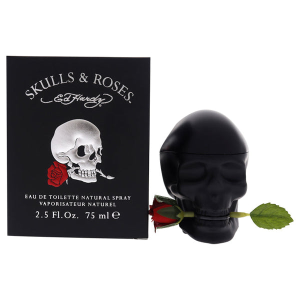 Christian Audigier Ed Hardy Skulls and Roses by Christian Audigier for Men - 2.5 oz EDT Spray