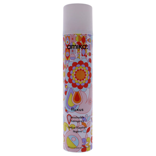 Amika Fluxus Touchable Hairspray by Amika for Unisex - 8.2 oz Hairspray