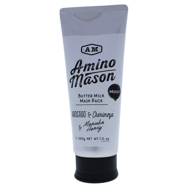 Amino Mason Moist Butter Milk Mask Pack by Amino Mason for Unisex - 7 oz Masque