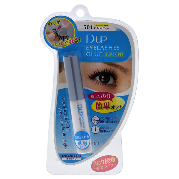 DUP Eyelashes Glue Super Fit - 501N Rubber by DUP for Women - 0.17 oz Glue