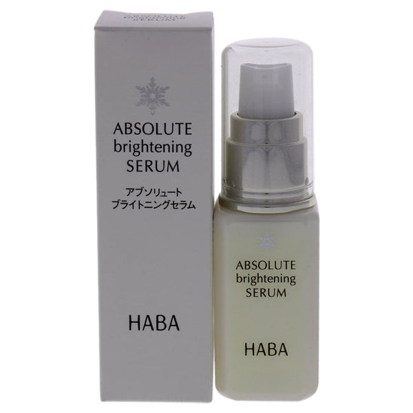 Haba Absolute Brightening Serum by Haba for Women - 1 oz Serum