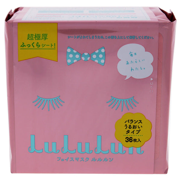 Lululun Face Mask - Pink by Lululun for Women - 36 Pc Mask