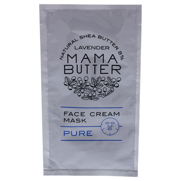 Mama Butter Face Cream Mask - Pure by Mama Butter for Women - 1 Pc Mask