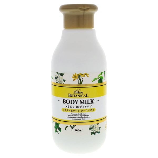 Moist Diane Botanical Moisturizing Body Milk Citrus and White Bouquet Aroma by Moist Diane for Unisex - 6.7 oz Body Milk