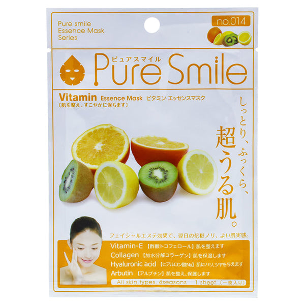 Pure Smile Essence mask - Vitamin by Pure Smile for Women - 0.8 oz Mask