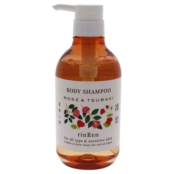RinRen Body Shampoo - Rose and Tsubaki by RinRen for Unisex - 16.9 oz Shampoo