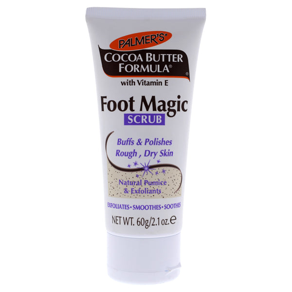 Palmers Cocoa Butter Foot Magic Scrub by Palmers for Unisex - 2.1 oz Scrub