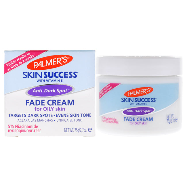 Palmers Skin Success Anti-Dark Spot Fade Cream - Oily Skin by Palmers for Unisex - 2.7 oz Cream