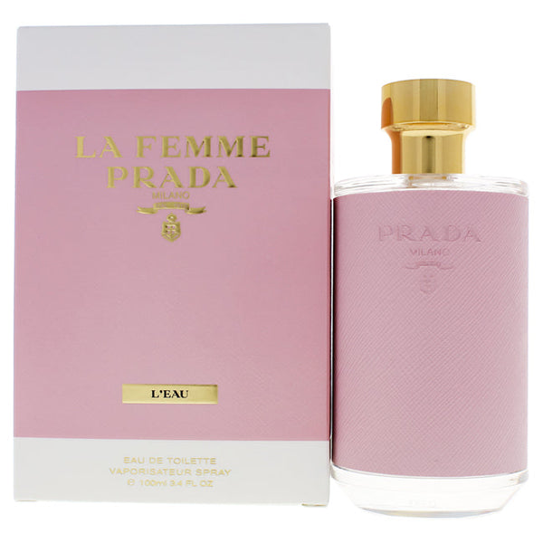 Prada La Femme Prada Leau by Prada for Women - 3.4 oz EDT Spray