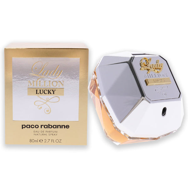 Paco Rabanne Lady Million Lucky by Paco Rabanne for Women - 2.7 oz EDP Spray