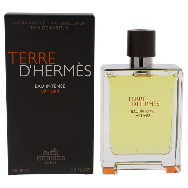 Hermes Terre DHermes Eau Intense Vetiver by Hermes for Men - 3.3 oz EDP Spray