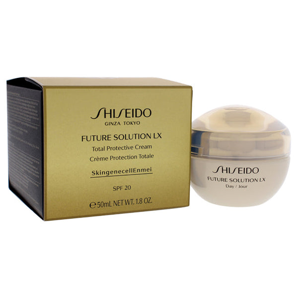 Shiseido Future Solution LX Total Protective Cream SPF 20 by Shiseido for Unisex - 1.8 oz Cream