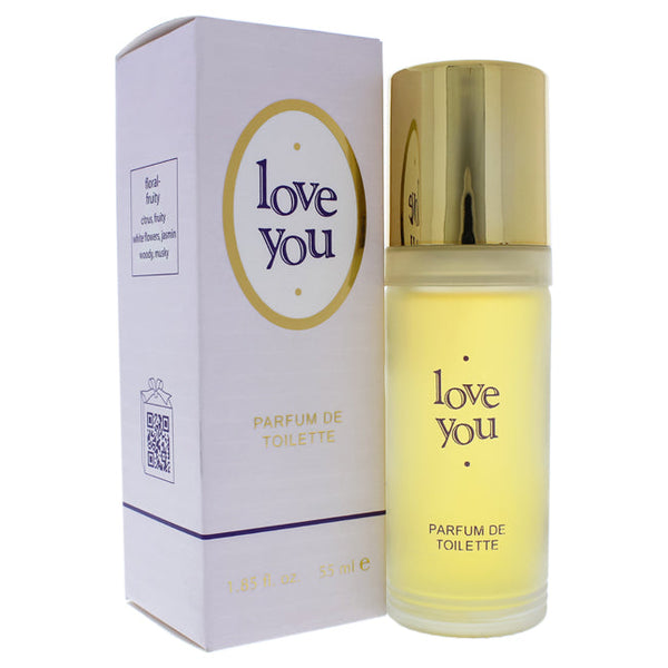 Milton-Lloyd Love You by Milton-Lloyd for Women - 1.85 oz PDT Spray