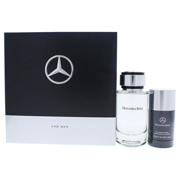 Mercedes-Benz Mercedes-Benz by Mercedes-Benz for Men - 2 Pc Gift Set 4oz EDT Spray, 2.6oz Deodorant Stick