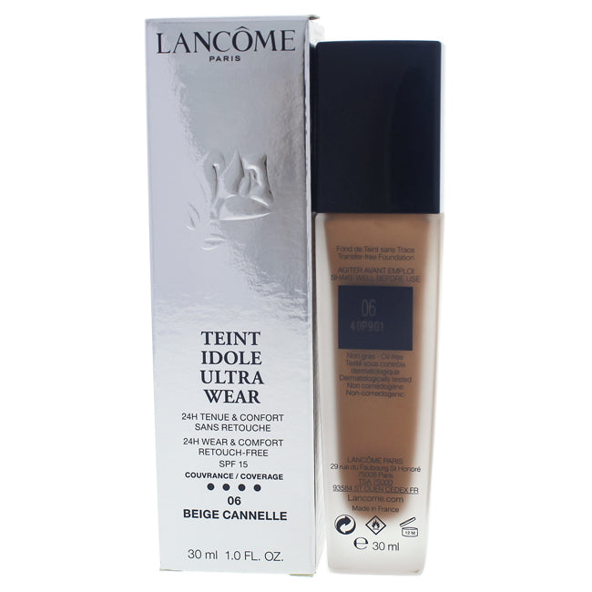 Lancome Teint Idole Ultra Wear Foundation SPF 15 - 06 Beige Cannelle by Lancome for Women - 1 oz Foundation