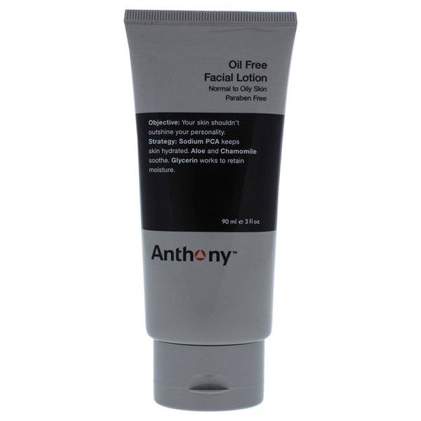 Anthony Oil Free Facial Lotion by Anthony for Men - 3 oz Lotion