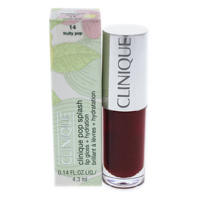 Clinique Pop Splash Lip Gloss - 14 Fruity Pop by Clinique for Women - 0.14 oz Lip Gloss