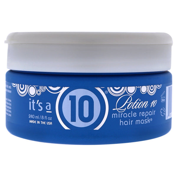 Its A 10 Potion 10 Miracle Instant Repair Hair Mask by Its A 10 for Unisex - 8 oz Masque