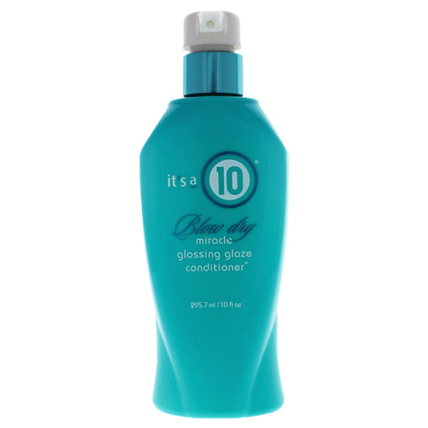 Its A 10 Miracle Blow Dry Glossing Conditioner by Its A 10 for Unisex - 10 oz Conditioner