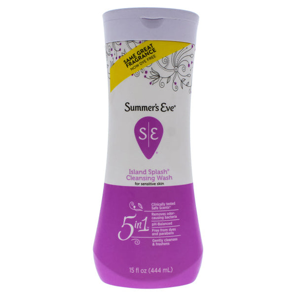 Summers Eve Island Splash Cleansing Wash by Summers Eve for Women - 15 oz Cleanser