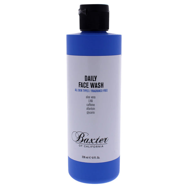 Baxter Of California Daily Face Wash by Baxter Of California for Men - 8 oz Cleanser