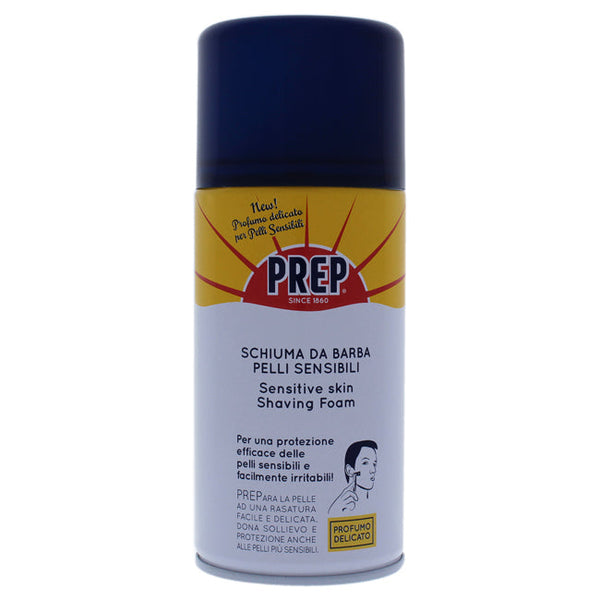 Prep Pelli sensibili Shaving Foam Sensitive Skin by Prep for Men - 10 oz Shaving Foam