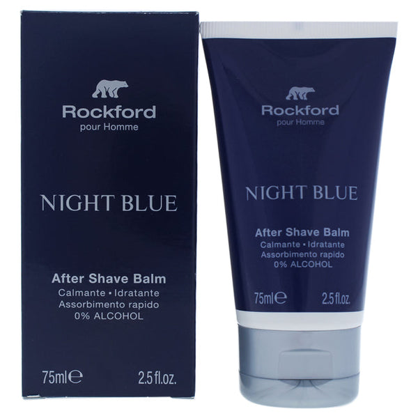 Rockford Night Blue After shave Balm by Rockford for Men - 2.5 oz After shave Balm