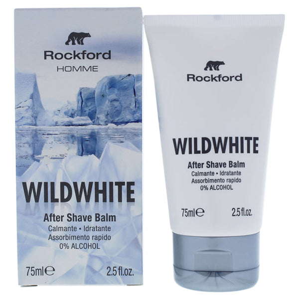 Rockford Homme Wildwhite After shave Balm by Rockford for Men - 2.5 oz After shave Balm