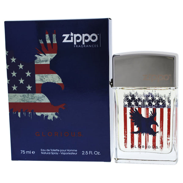 Zippo Glorious by Zippo for Men - 2.5 oz EDT Spray