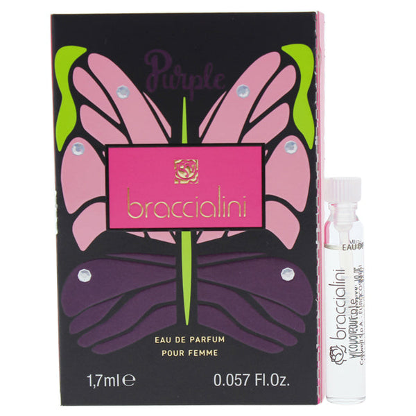 Braccialini Purple Pour Femme by Braccialini for Women - 1.7 ml EDP Spray Vial (Mini)