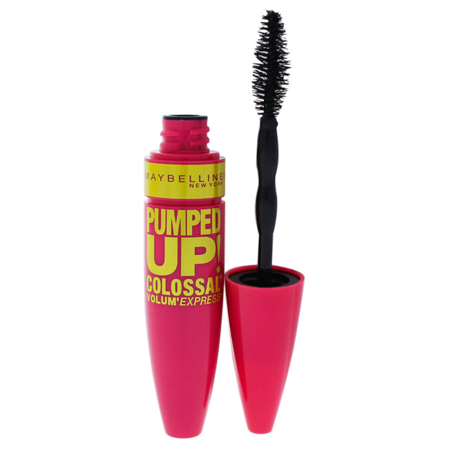 Maybelline Volum Express Pumped Up Colossal Washable Mascara - Glam Black by Maybelline for Women - 0.33 Mascara