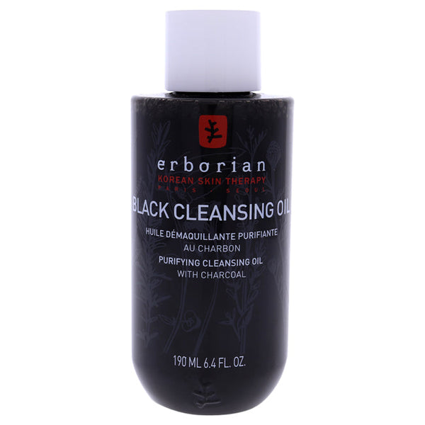 Erborian Black Cleansing Oil by Erborian for Women - 6.4 oz Cleanser