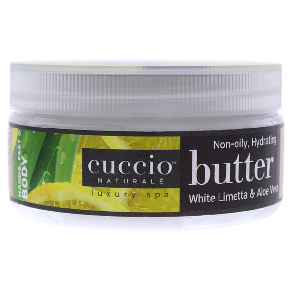 Cuccio Butter Blend - White Limetta and Aloe Vera by Cuccio for Unisex - 8 oz Body Lotion