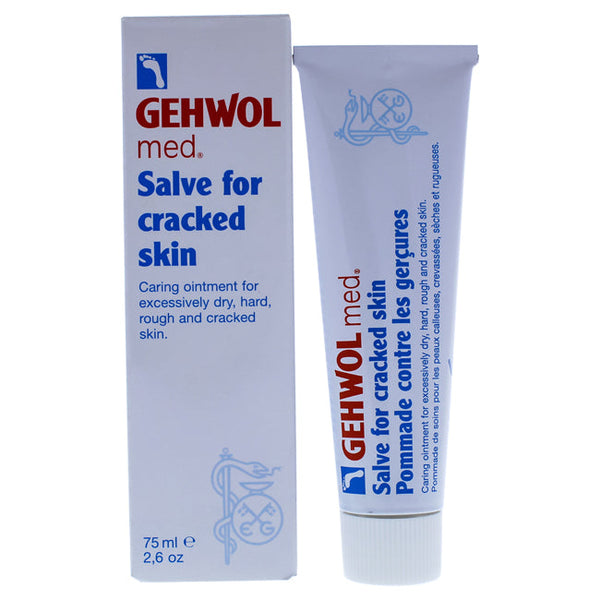 Gehwol Med Salve for Cracked Skin Foot Cream by Gehwol for Unisex - 2.6 oz Cream