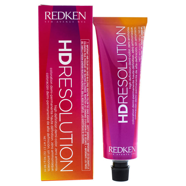 Redken HD Resolution Haircolor - 7.03 Natural-Gold by Redken for Unisex - 2.1 oz Hair Color