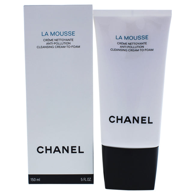 Chanel La Mousse Anti-Pollution Cleansing Cream-To-Foam by Chanel for Unisex - 5 oz Cleanser