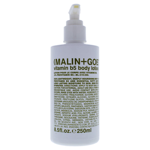 Malin + Goetz Vitamin B5 Body Lotion by Malin + Goetz for Unisex - 8.5 oz Body Lotion